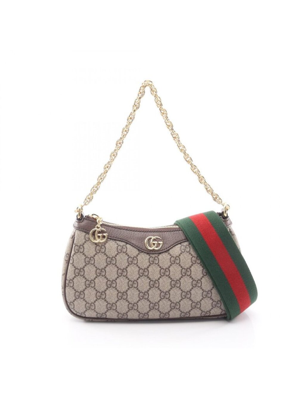 Gucci Ophidia Small GG Supreme Leather Shoulder Bag - Picture 1 of 4